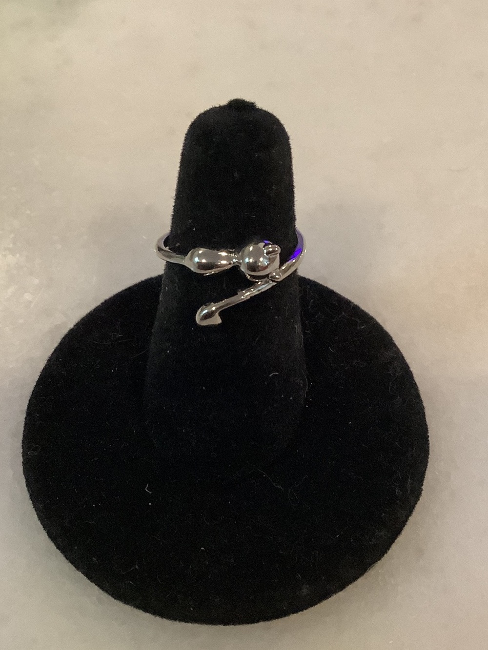 Silver Tone Inspired Snake Wrap Ring, Brand New